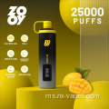 Zooy Shisha 25000 Puffs Price Vape